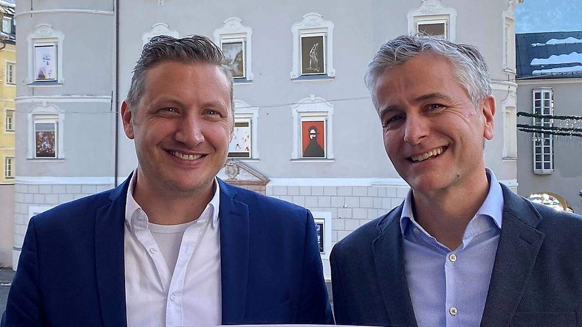 Christian Steininger und Alexander Kröll sind über die Hochstein-Politik verwundert 