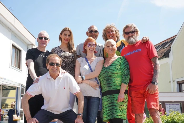 Gary Howard, Romana Martinovic, Cyril Radler, Tony Rei, Sepp Resnik, Heribert Kasper, Adriana Zartl-Stich, Jazz Gitti
