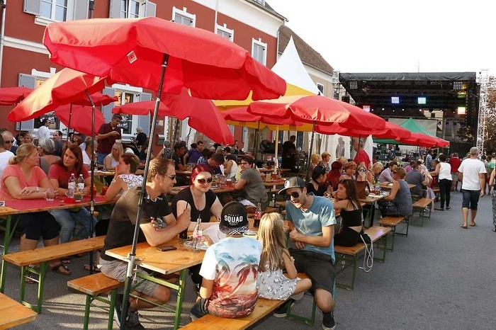 ...im "Großen Straßenfest" rund um Augustinerkirche, Pfeilburg und Ertlberg.