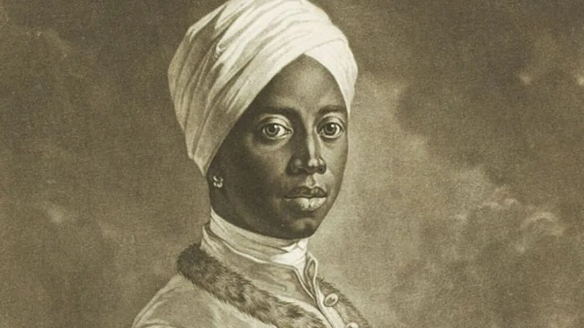 Angelo Soliman (1721 - 1796): Zunächst am Wiener Hof als Attraktion gewürdigt, danach präpariert und ausgestellt.