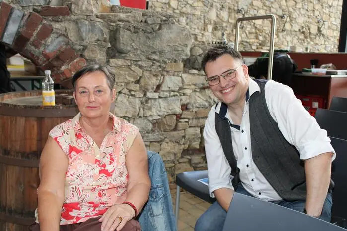 Im Anschluss sorgten Franziska Kren-Leitgeb und Thomas Vollmann mit Märchen für eine stimmungsvolle Atmosphäre.