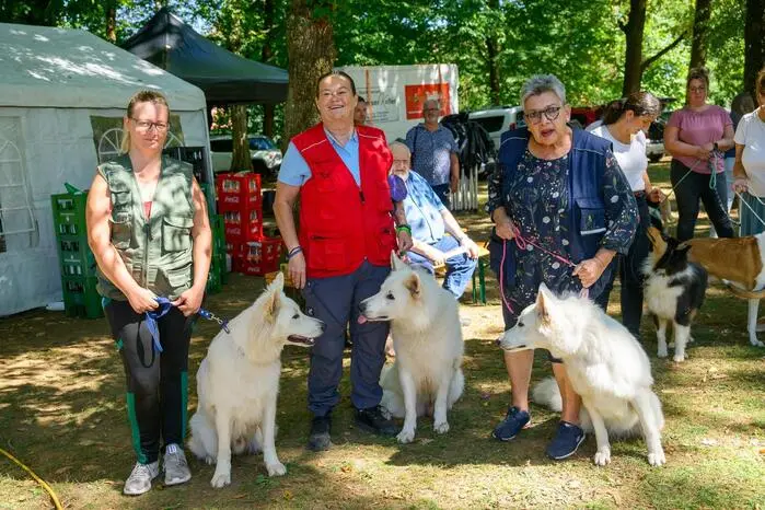 Die Präsentation der Hütehunde sorgte für Begeisterung.