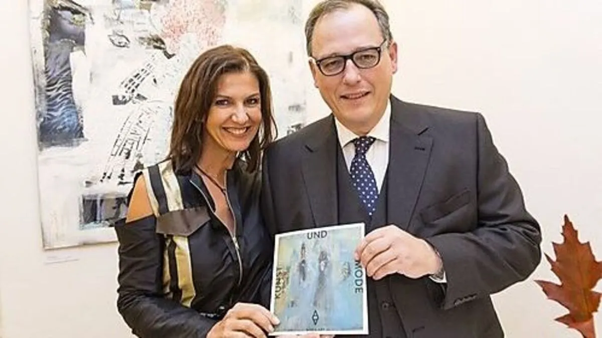 Asma Kocjan und HNO-Arzt Jochen Schachenreiter