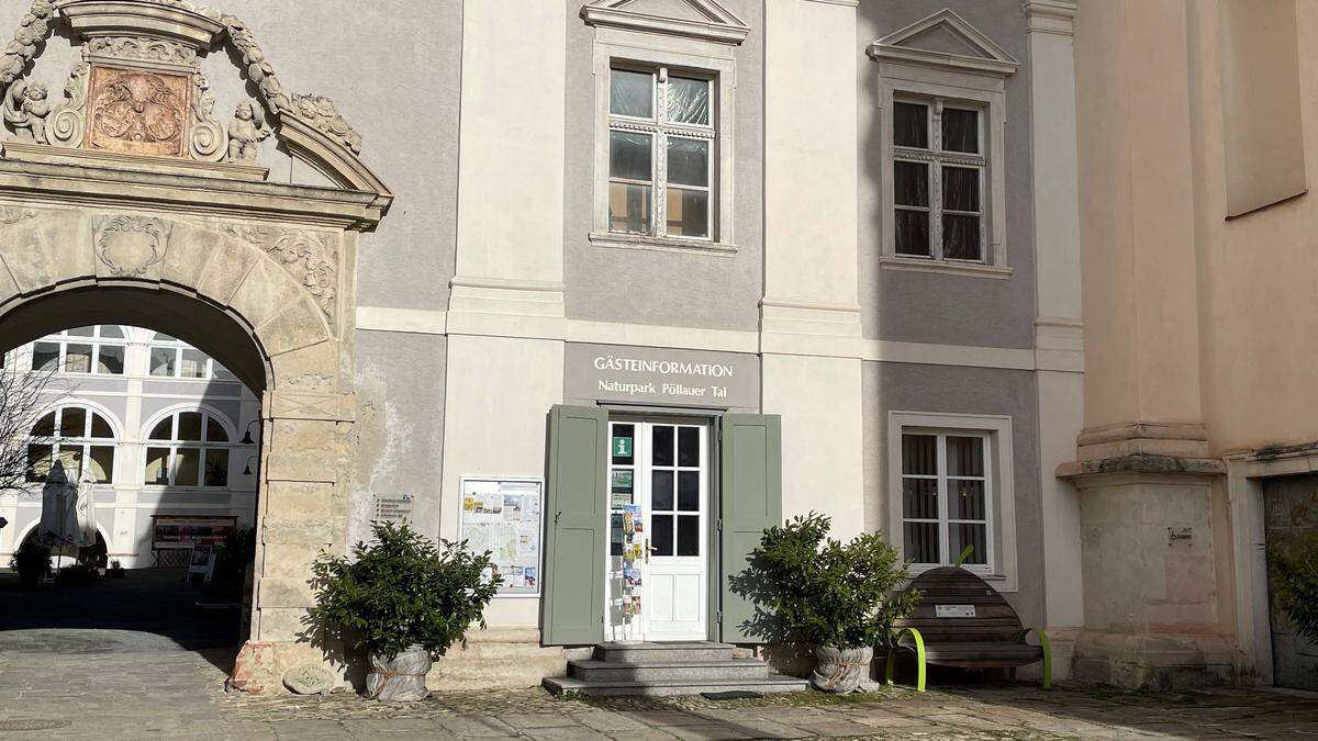 Im Schloss Pöllau ist bereits ein Büro des Tourismusverbandes Erlebnisregion Oststeiermark untergebracht