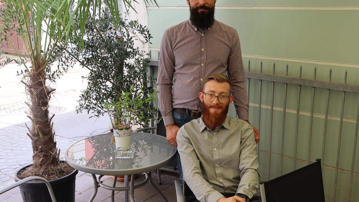 Daniel und Richard Prinz führen das neue Lokal in der Weizer Lederergasse