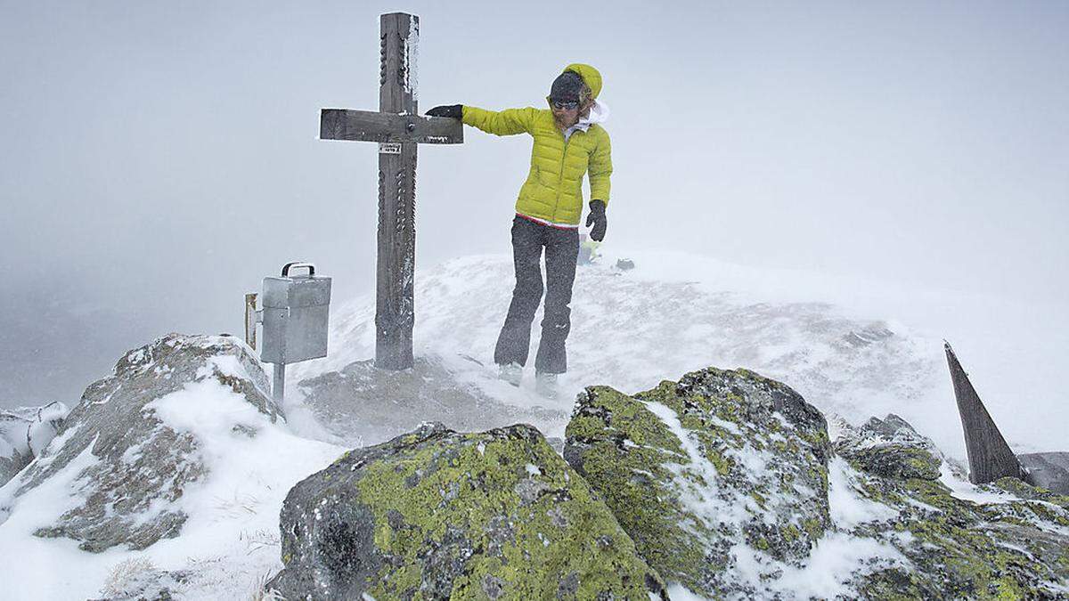 In den Seckauer Tauern legt der Winter noch einmal nach