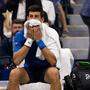 Novak Djokovic gab sich nach seiner verletzungsbedingten Aufgabe bereits kämpferisch