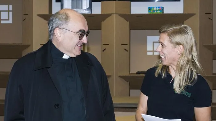 Bischof Wilhelm Krautwaschl war am 27. Oktober bei Steirerpack in Möderbrugg zu Gast.