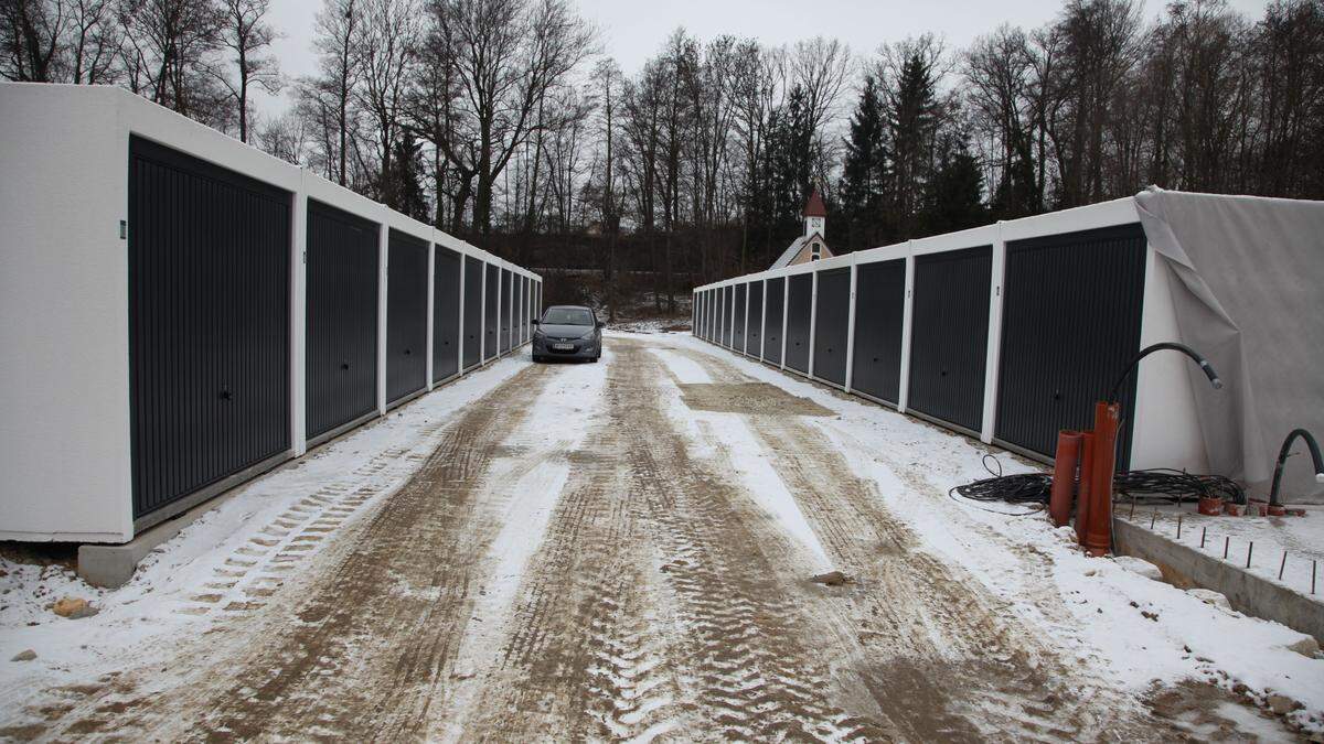 Naturparkgemeinde Pöllau rüstet automobil mit einem neuen Garagenpark auf