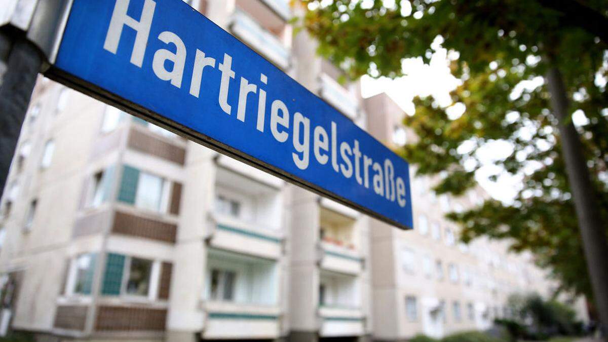 In dieser Straße wirde Al-Bakr verhaftet