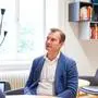 Meinrad Spenger beim Interview in Graz 