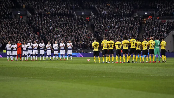Tottenham Hotspur empfing den BVB im Wembley-Stadion. Die Londoner bauen aktuell ihr Stadion um