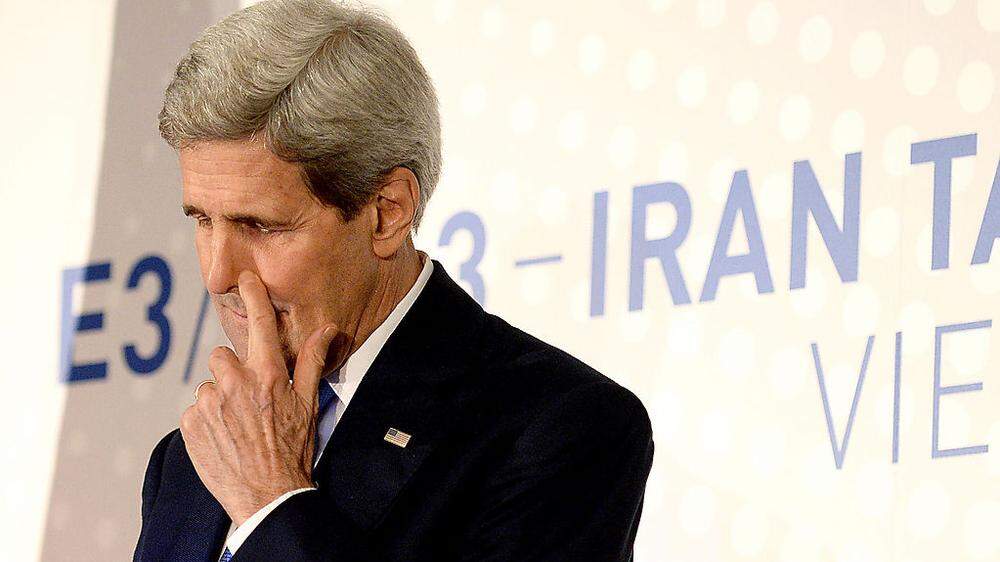Wortführer im Atomstreit mit dem Iran: US-Außenminister John Kerry