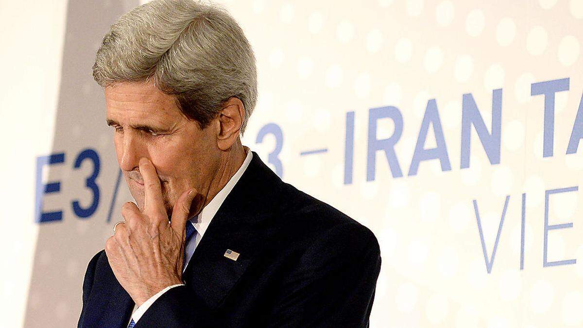 Wortführer im Atomstreit mit dem Iran: US-Außenminister John Kerry