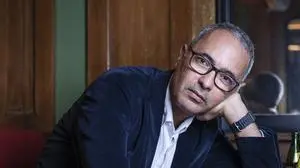 Download von www.picturedesk.com am 16.09.2025 (13:29). 
*** EXKLUSIV *** France, Paris, 05 September 2024.Portrait of Kamel Daoud, Algerian writer .France, Paris, 05 septembre 2024.Portrait de Kamel Daoud, écrivain algérien .Franck Ferville / Agence VU - 20240905_PD27489 - Rechteinfo: Rights Managed (RM) Exklusives Bildmaterial - Achtung Sonderkonditionen