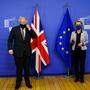 EU-Chefin Ursula von der Leyen und der britische Premierminister Boris Johnson: Welten entfernt.