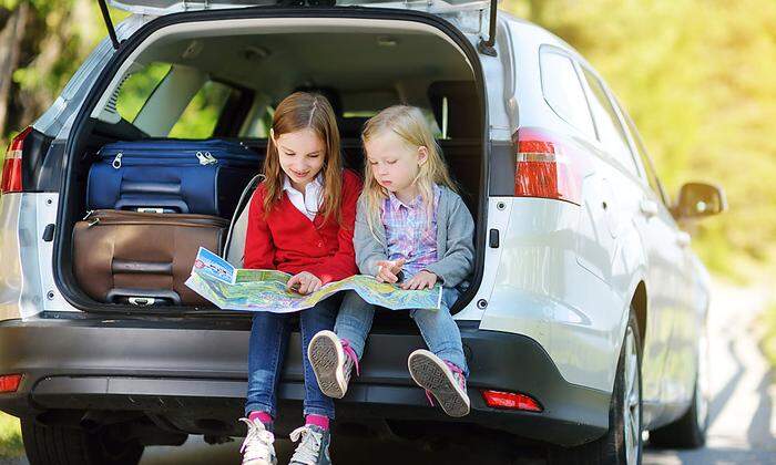 Mit Pausen sind längere Fahrten für Kinder kein Problem