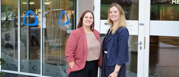 Eva Traumüller und Franziska Herzog