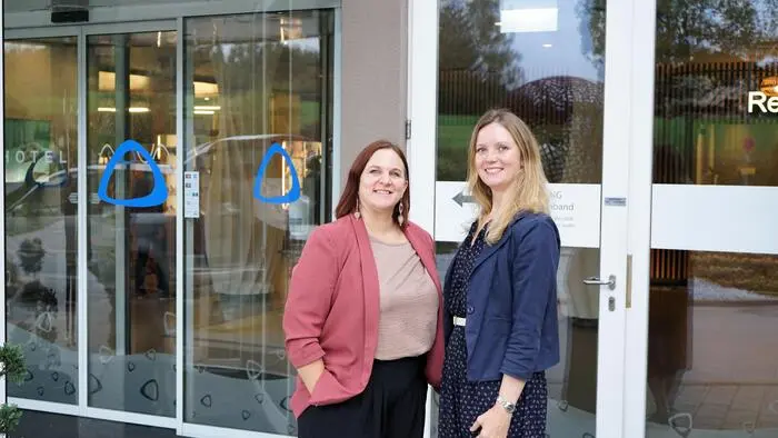 Eva Traumüller und Franziska Herzog