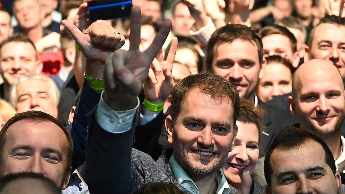 Die Protestpartei von Igor Matovic kann den Wahlsieg in der Slowakei für sich verbuchen