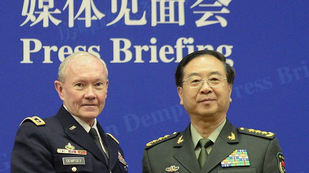 General Martin Dempsey und General Fang Fenghui