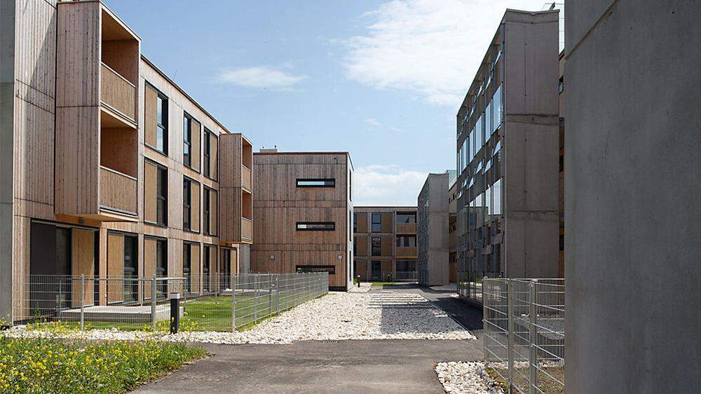 Siegerprojekt in der Kategorie Wohnbau: Wohnanlage in Klagenfurt 
