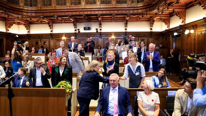 Der Grazer Gemeinderat bei der konstituierenden Sitzung