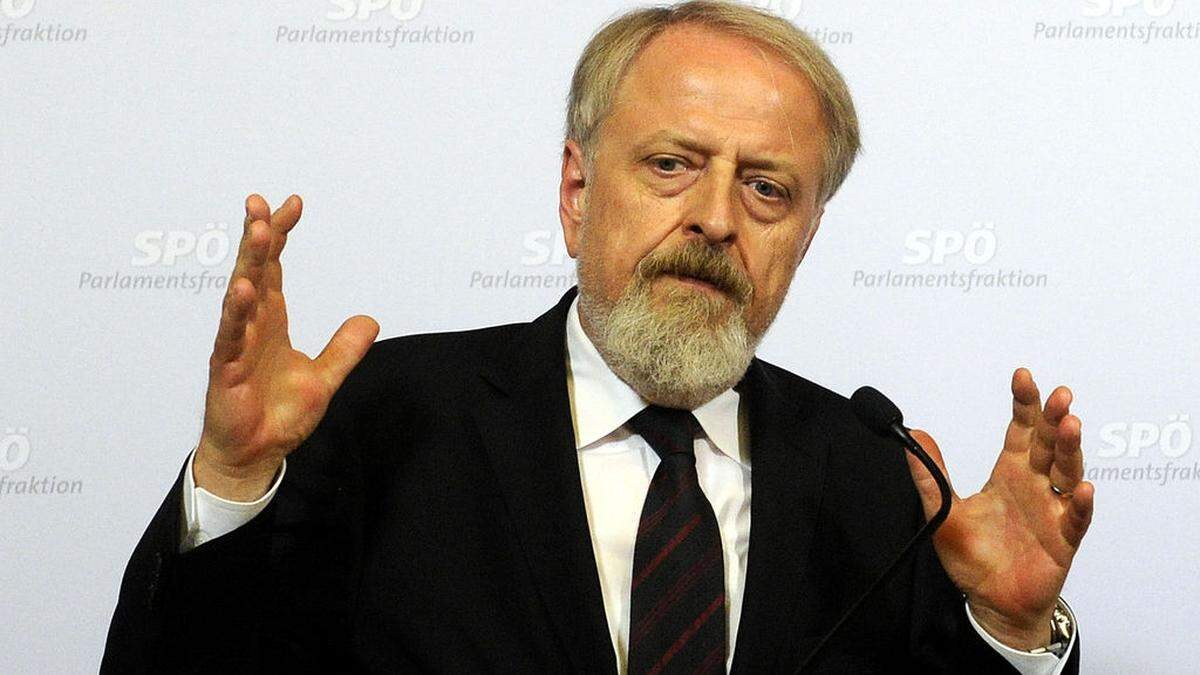 SPÖ-Bundesgeschäftsführer Gerhard Schmid