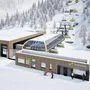 So soll die neue Talstation der Lärchkogelsesselbahn auf der Schladminger Planai ausschauen
