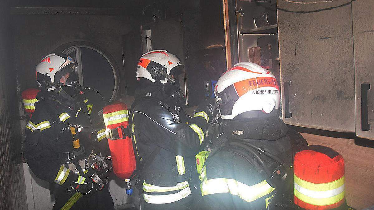 Die Feuerwehr konnte den Brand löschen