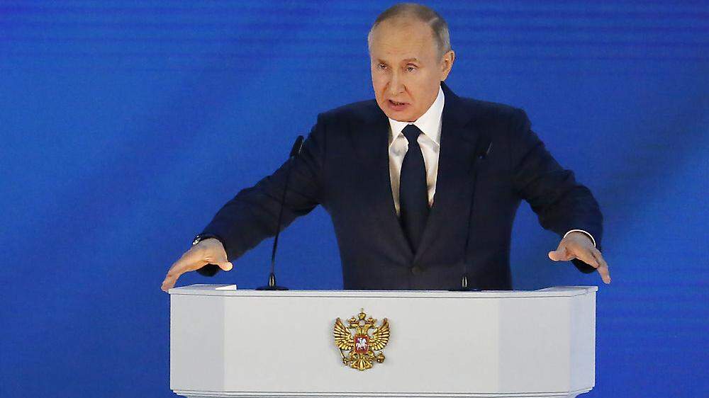 Putin hält Rede zur Lage der Nation
