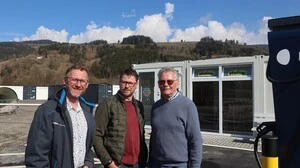 Markus, Stefan und Albert Sturmer (von links) 