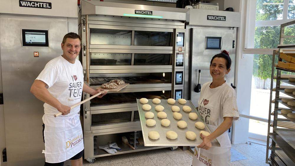 Andreas Berger und Veronique Kohlmaier eröffnen in Spittal eine neue Bäckerei