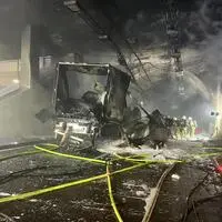Der Lkw brannte im Tunnel auf der Tauernautobahn