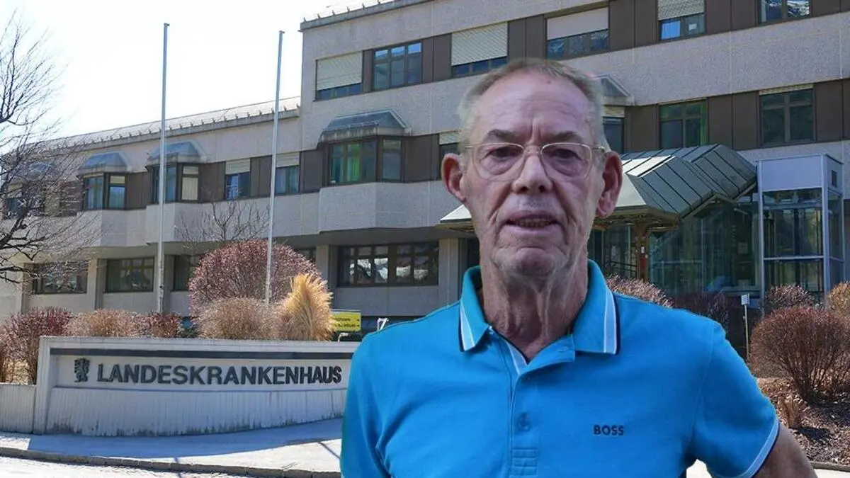 Helmut Gassner, Vorstand der Bürgerinitiative BISS in Rottenmann (Fotomontage)