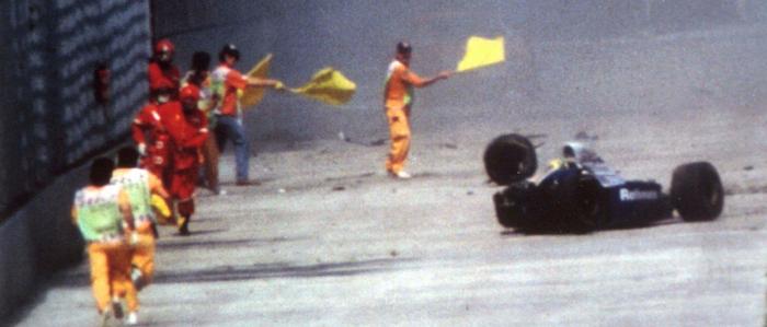 Aytron Senna starb 1994 nach seinem Unfall in Imola