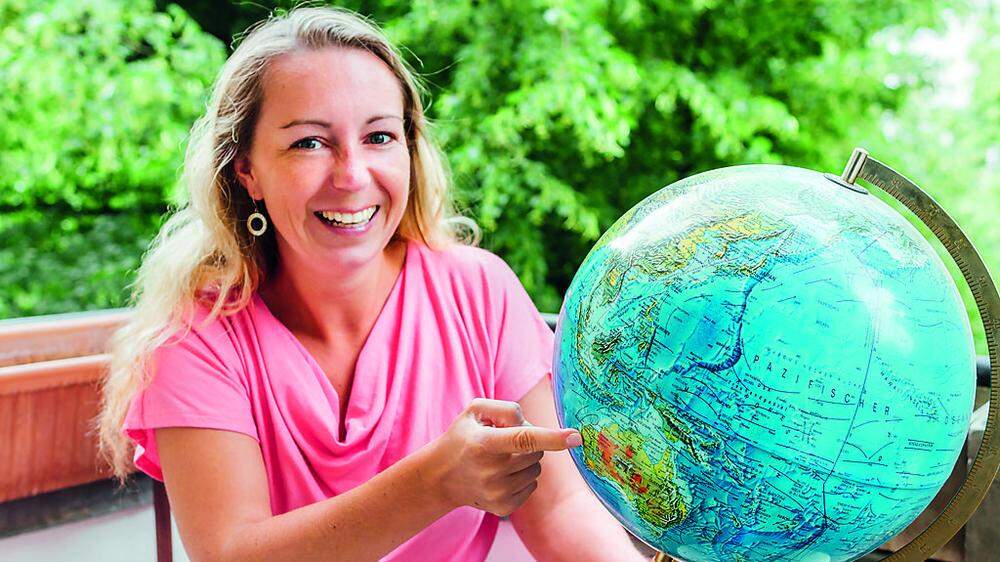 Auf der ganzen Welt zu Hause: Bloggerin Carina Herrmann arbeitet ortsunabhängig