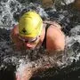 Eisschwimmerin Claudia Müller