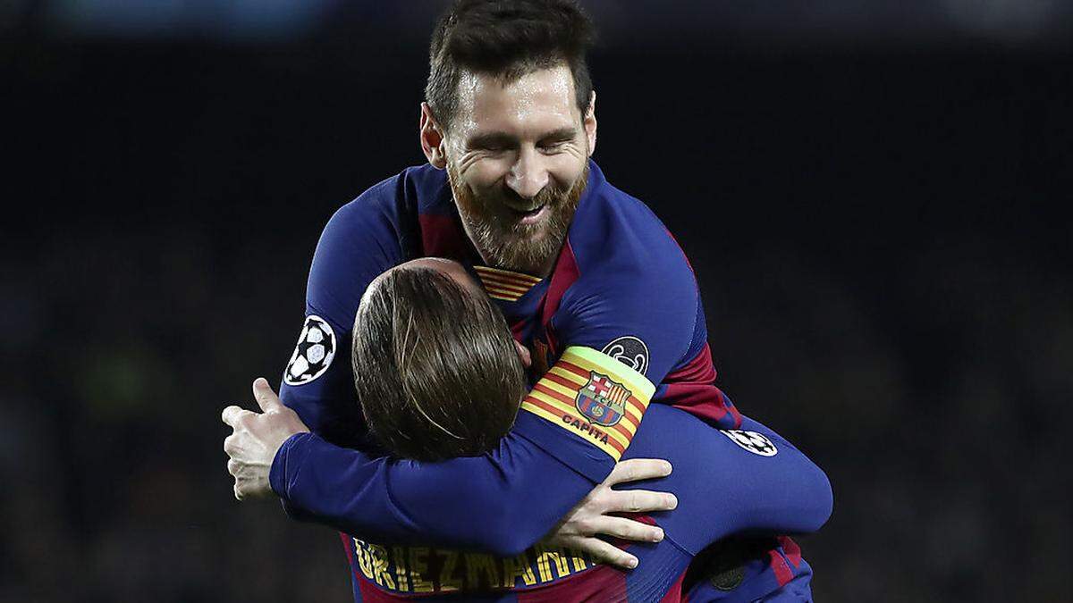 Lionel Messi und Barcelona stehen im Achtelfinale