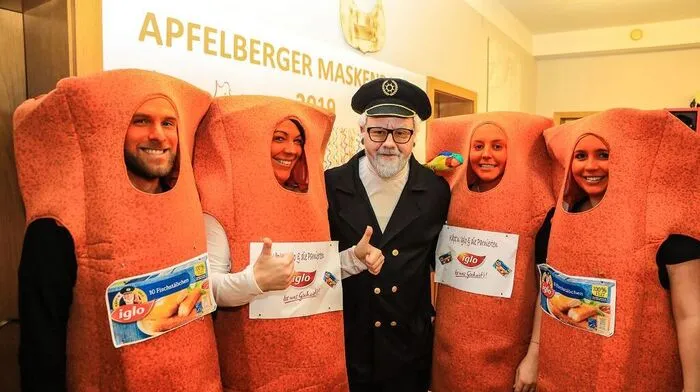 Originelle Kostümierungen gab es wieder beim Maskenball der Feuerwehr Apfelberg zu sehen.