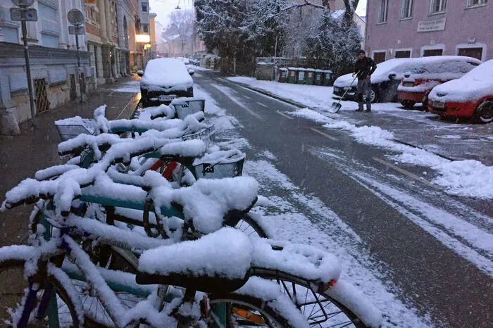 Weißes Morgengrauen...