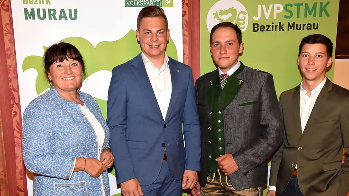 Manuela Khom, Daniel Miedl-Rissner, Marcel Macheiner und Herbert Ferstl