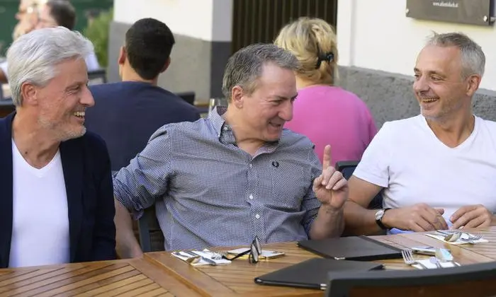 Wieder als Staatskünstler aktiv: Scheuba, Palfrader und Maurer