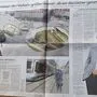 Siegfried Nagl (ÖVP) und Mario Eustacchio (FPÖ) ließen sich groß in einem von der Stadt bezahlten Inserat ablichten