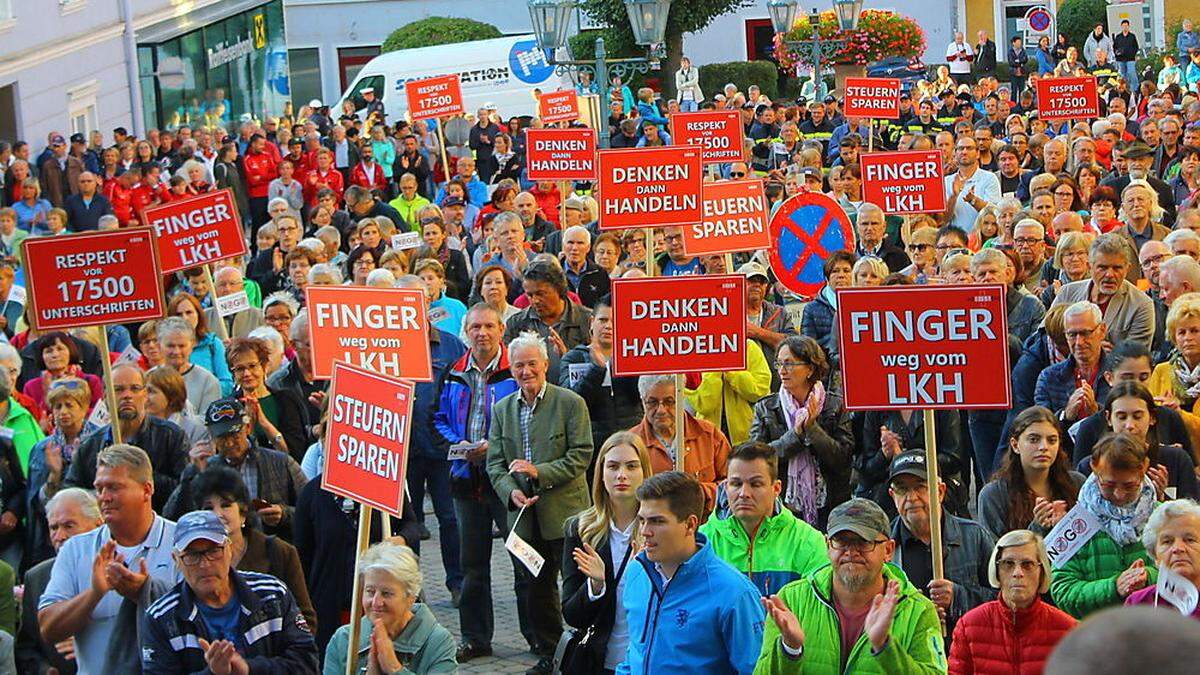 Die Gegner des Leitspitals in Stainach fühlen sich durch die momentane Bettenknappheit im Bezirk bestätigt