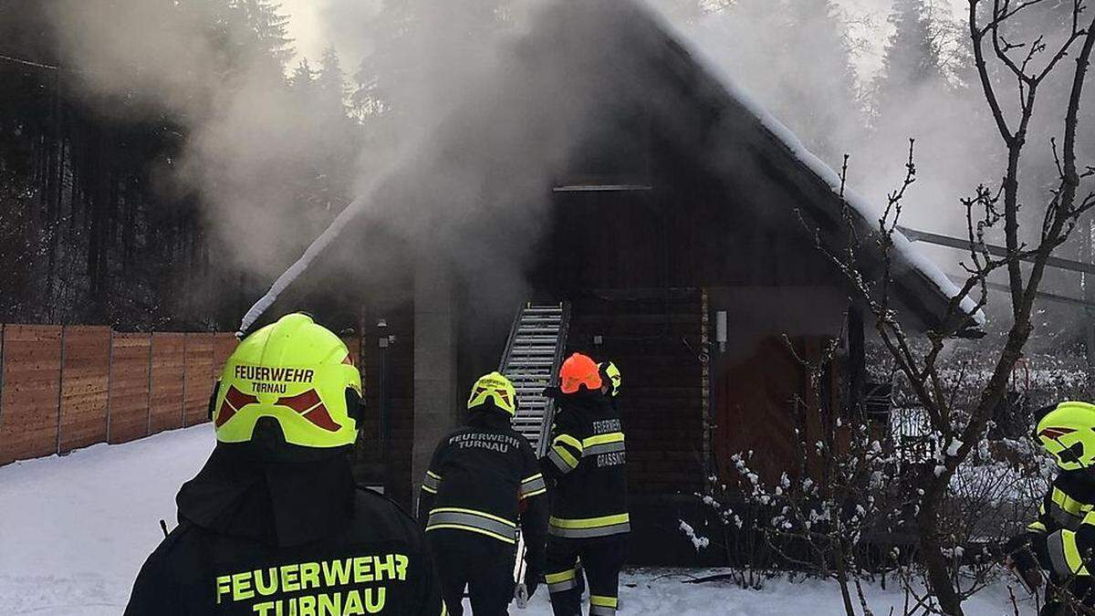 Wochenendhausbrand in Aflenz