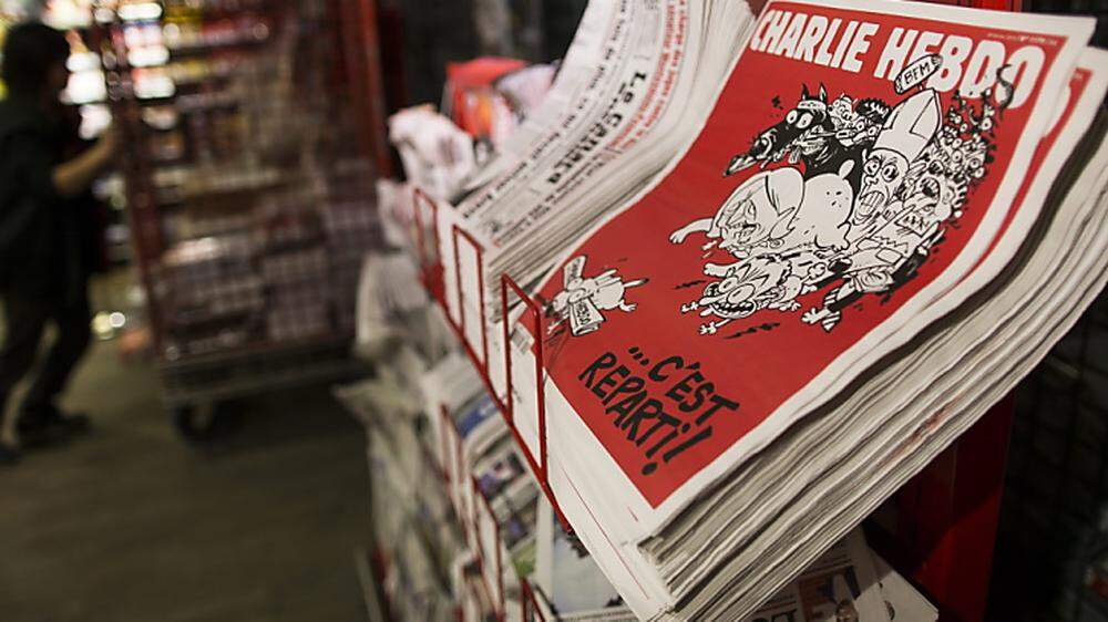 Das französische Satiremagazin "Charlie Hebdo"