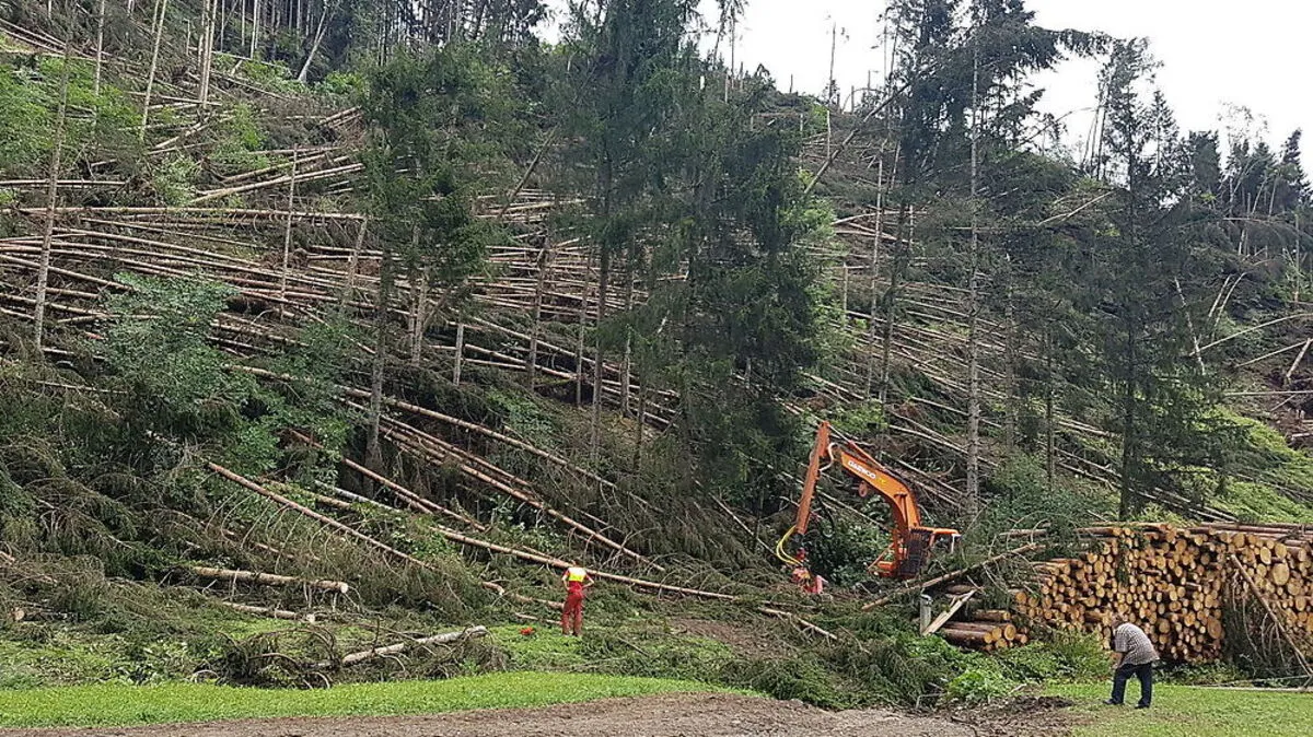 Kelag-Monteure arbeiten auf Hochdruck