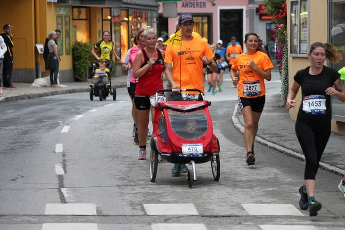 Die Sieger des Halbmarathons: Maria Hochegger (Running Team Lannach) und Markus Sostaric (LTV Köflach).