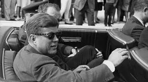 October 26, 2017 - FILE - The government is due to release Thursday more than 3,000 files about the assassination of former President John F. Kennedy. The files would be the last to be released by the National Archives under a 1992 law that ordered the government to make all remaining documents pertaining to the assassination public. There has long been a trove of conspiracy theories surrounding Kennedy s death in Dallas on Nov. 22, 1963, including doubts about whether assassin Lee Harvey Oswald acted alone, as the Warren Commission determined in its report the following year. Pictured: John F. Kennedy, rides in a convertible as he leaves the tarmac at MacDill Air Force Base in Tampa on November 19, 1963, just days before his assasination. TAMPA USA PUBLICATIONxINxGERxSUIxAUTxONLY - ZUMAs70_ 20171026_shg_s70_320 Copyright: xTampaxBayxTimesx  